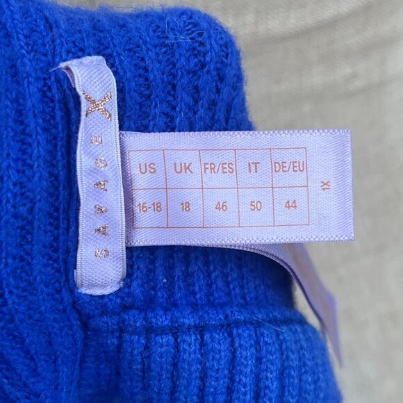 Savage X Fenty Women's Blue Ms Minx Bra Bralette in 16-18 XL - Picture 7 of 7